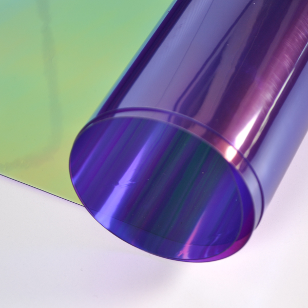 Fólia na šitie TPU 0,5mm metalická tmavofialová
