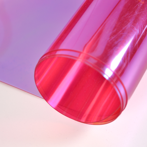 Fólia na šitie TPU 0,5mm metalická fuchsia