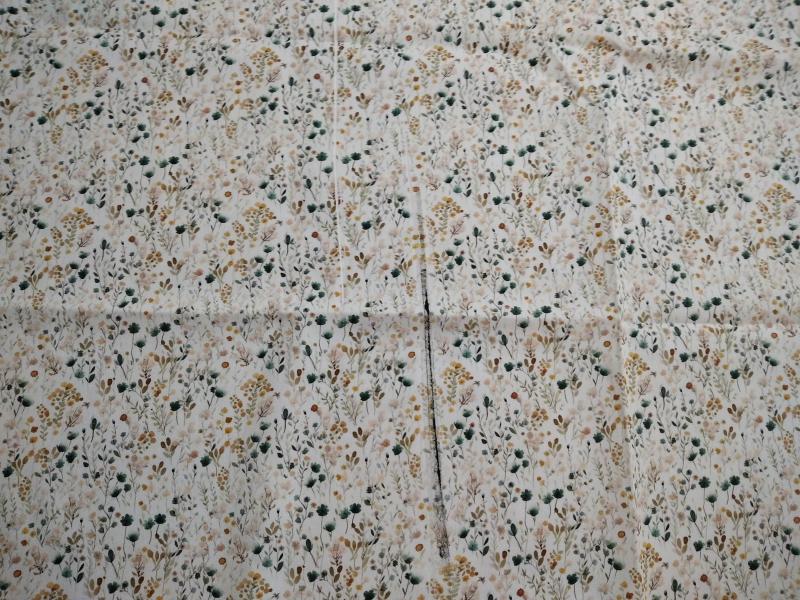 2. Trieda - Bavlna premium Takoy mini kvietky smaragd